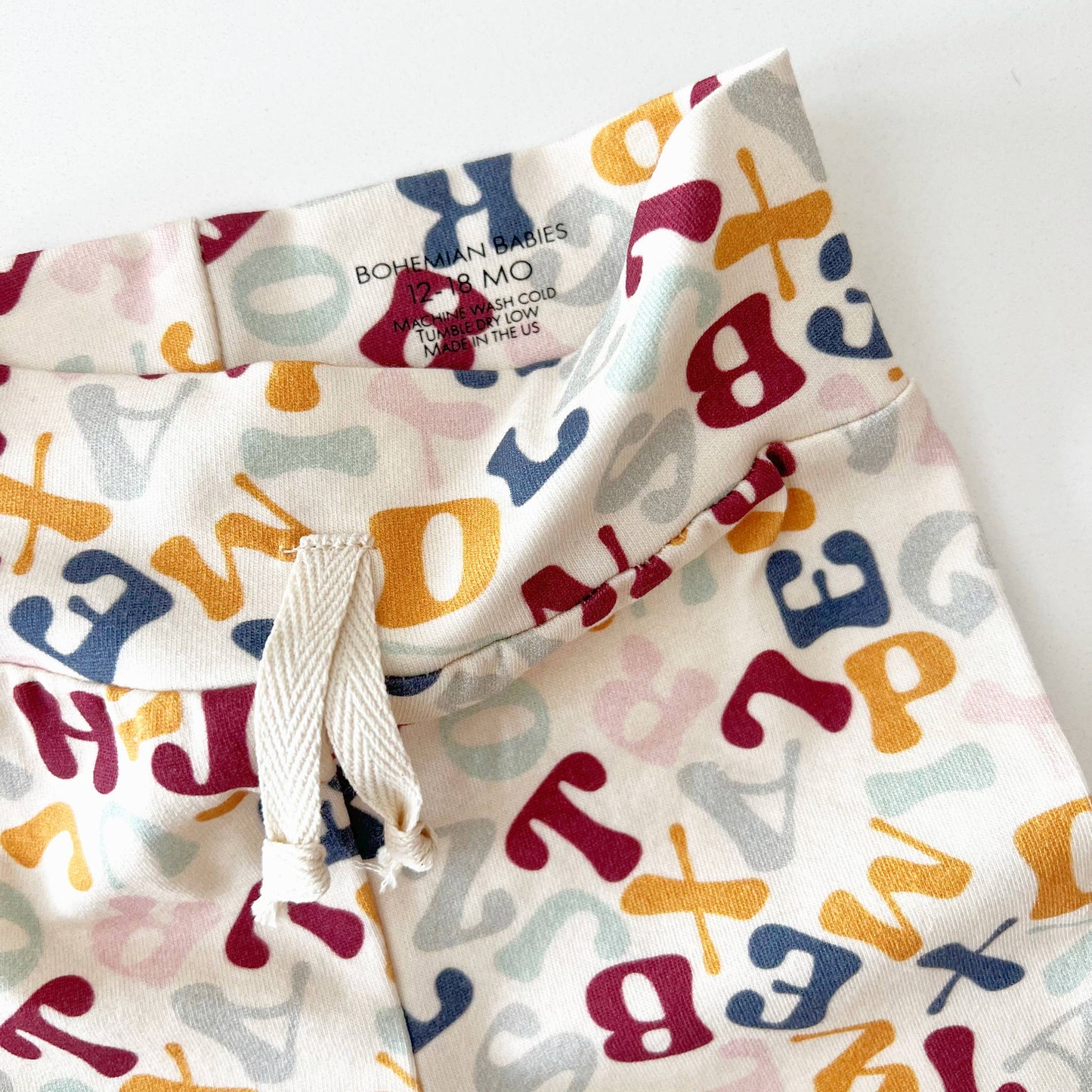 Organic joggers - ABC's