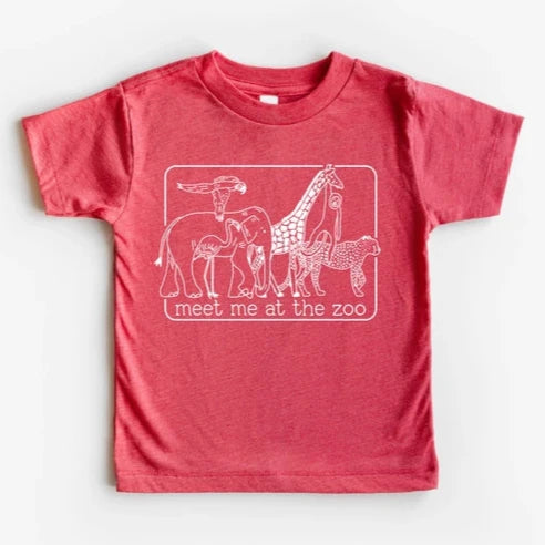 "Meet Me at the Zoo" short sleeve tee