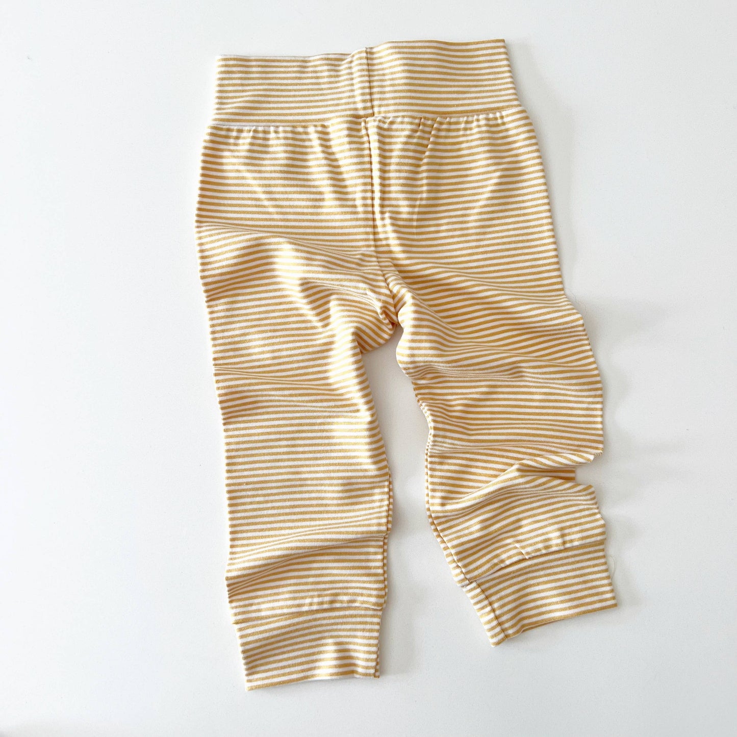 Organic joggers - Golden Stripe