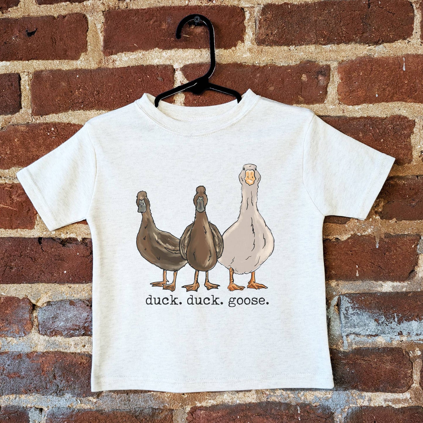 "duck. duck. goose." short-sleeve tee