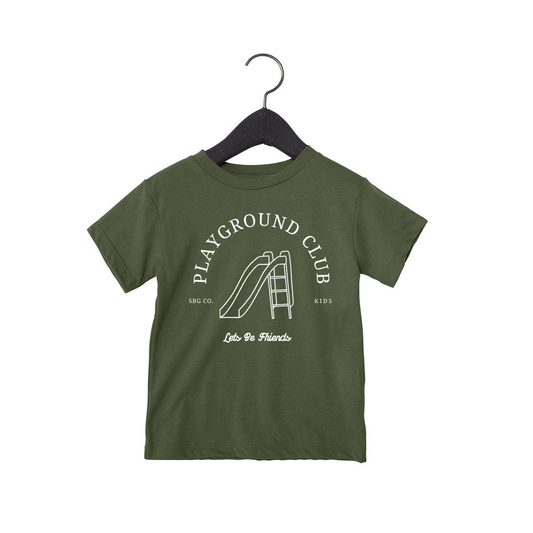 "The Playground Club" short-sleeve tee