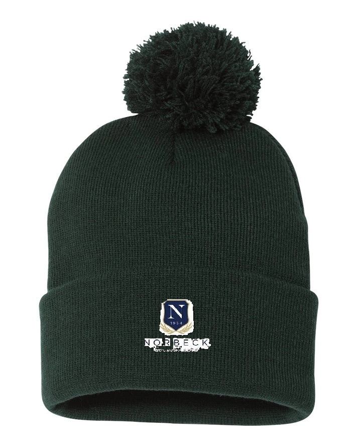 Custom Embroidered Cuffed Beanie