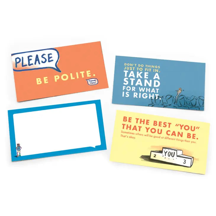 "Being Yourself" Tear & Share Lunch Notes