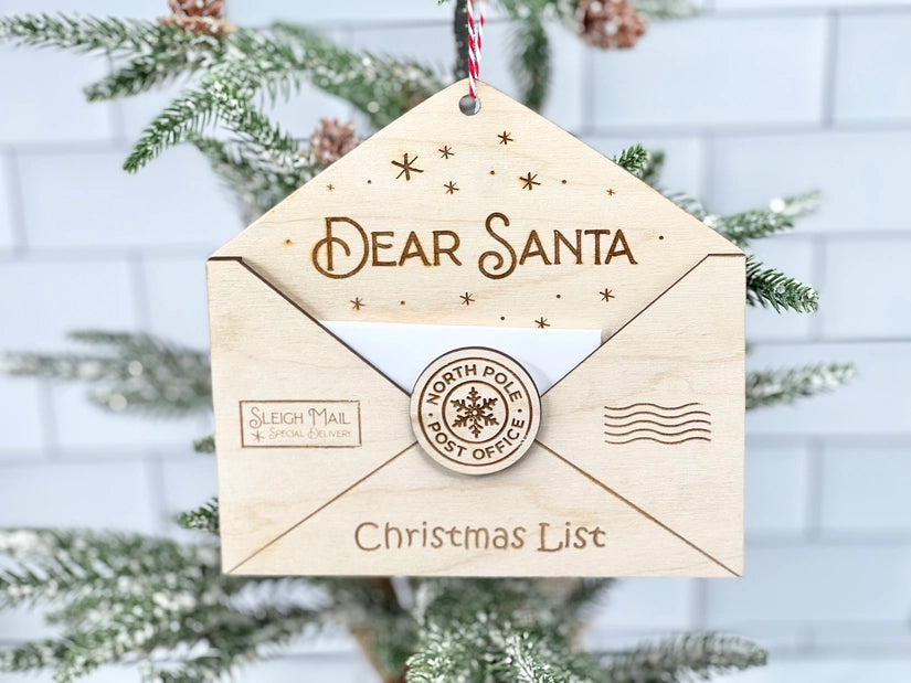 Santa Letter Ornament