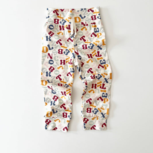 Organic joggers - ABC's