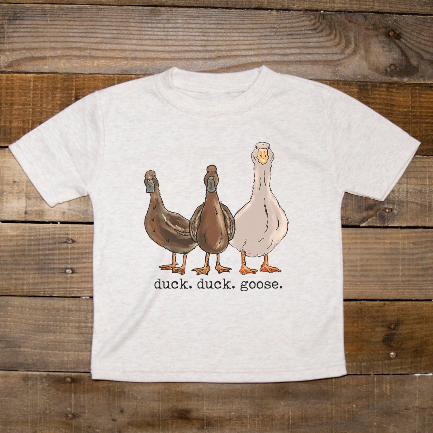 "duck. duck. goose." short-sleeve tee