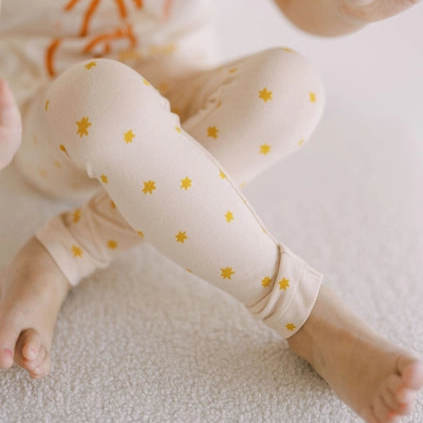 Star printed leggings