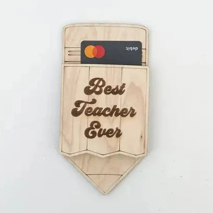 Teacher Gift Card Holders