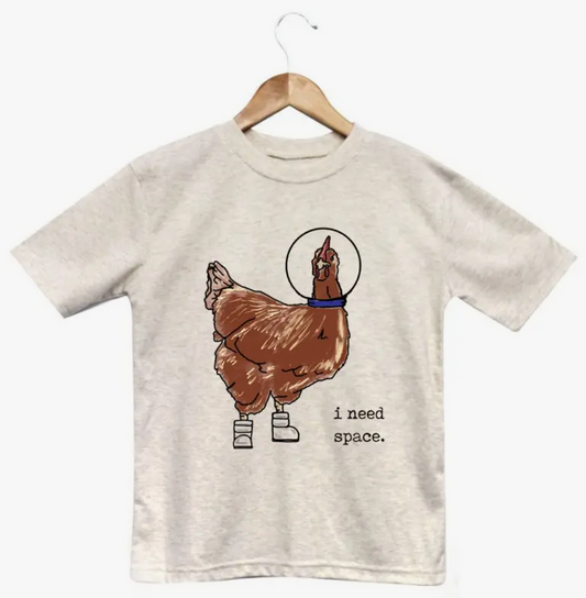 "i need space." Short Sleeve Toddler Tee