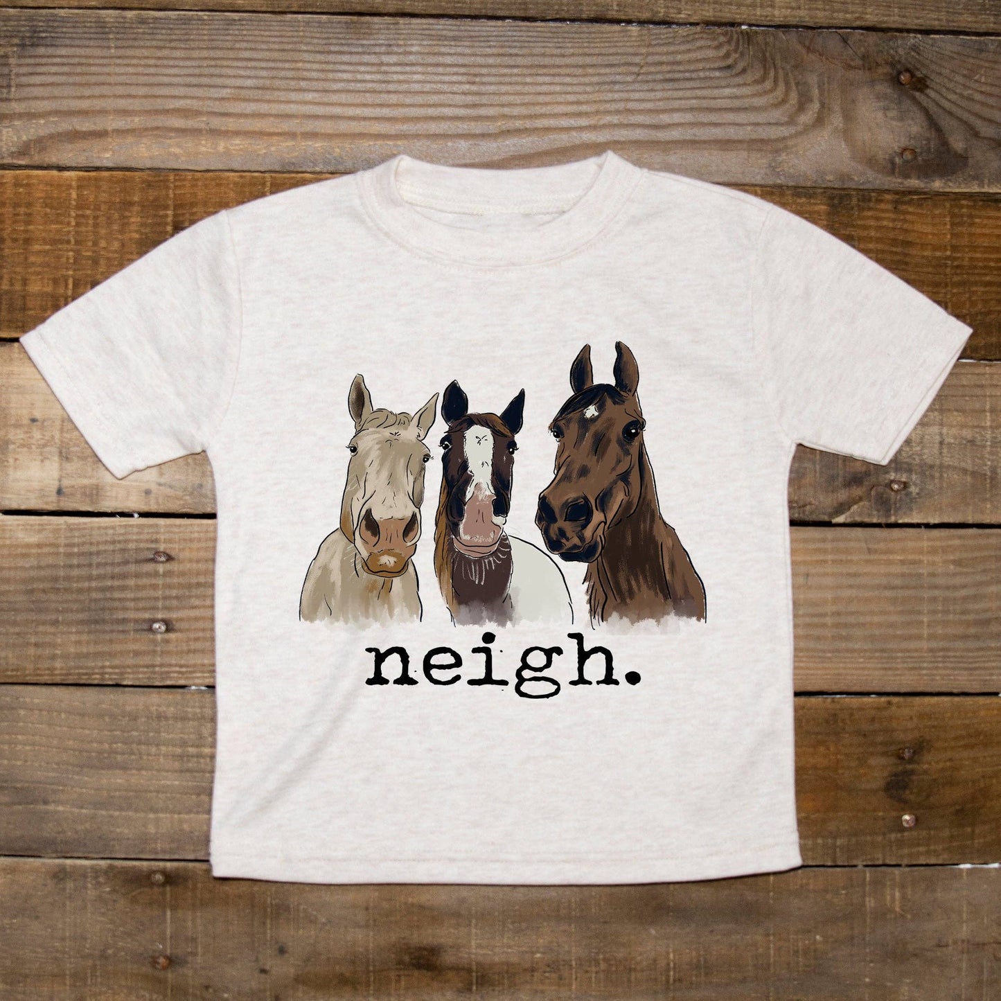 "neigh." short-sleeve tee