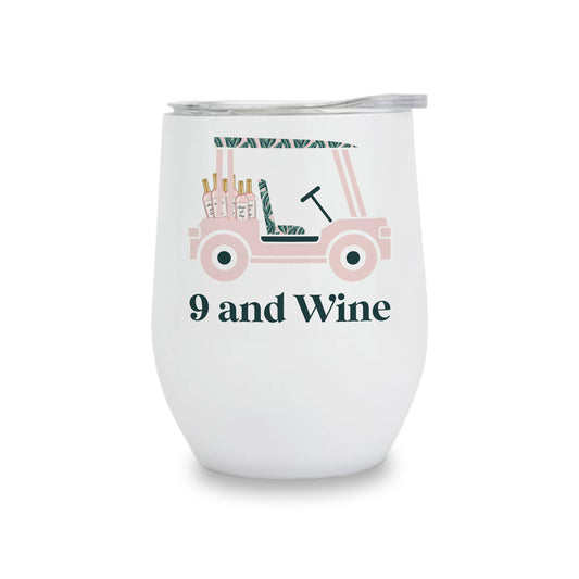 Insulated Wine Tumbler - 9 and Wine