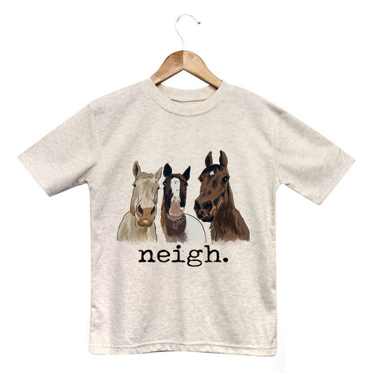 "neigh." short-sleeve tee