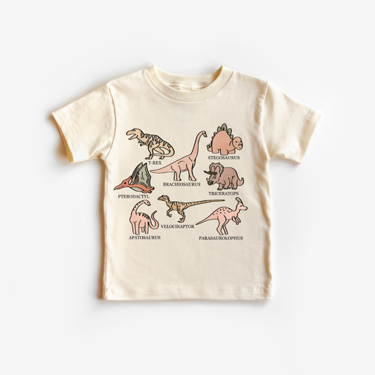 Dinosaurs short-sleeve tee