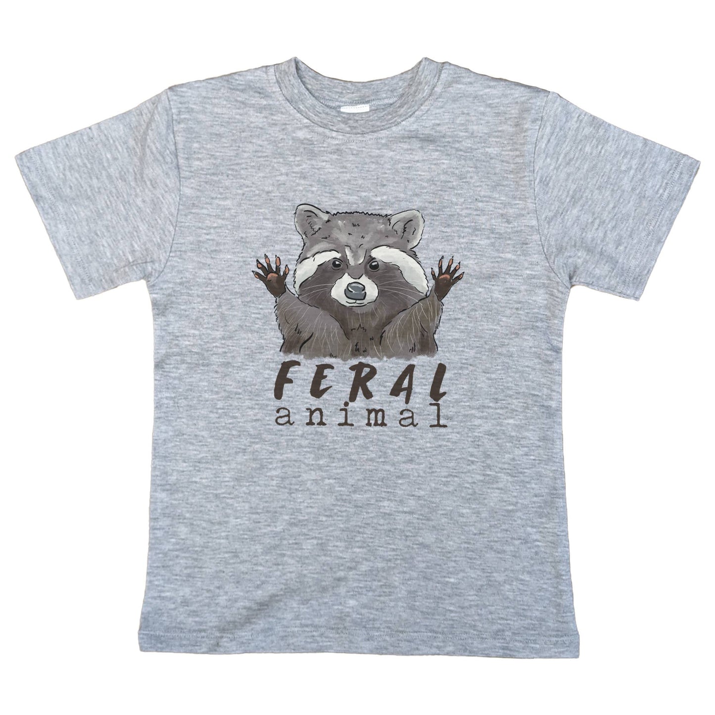 "feral animal." short-sleeve tee