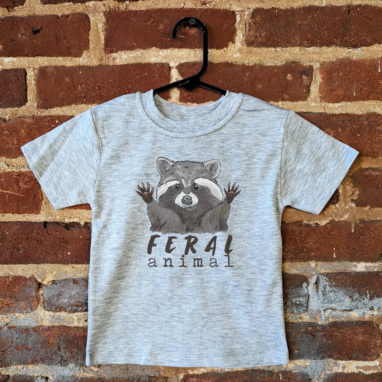 "feral animal." short-sleeve tee