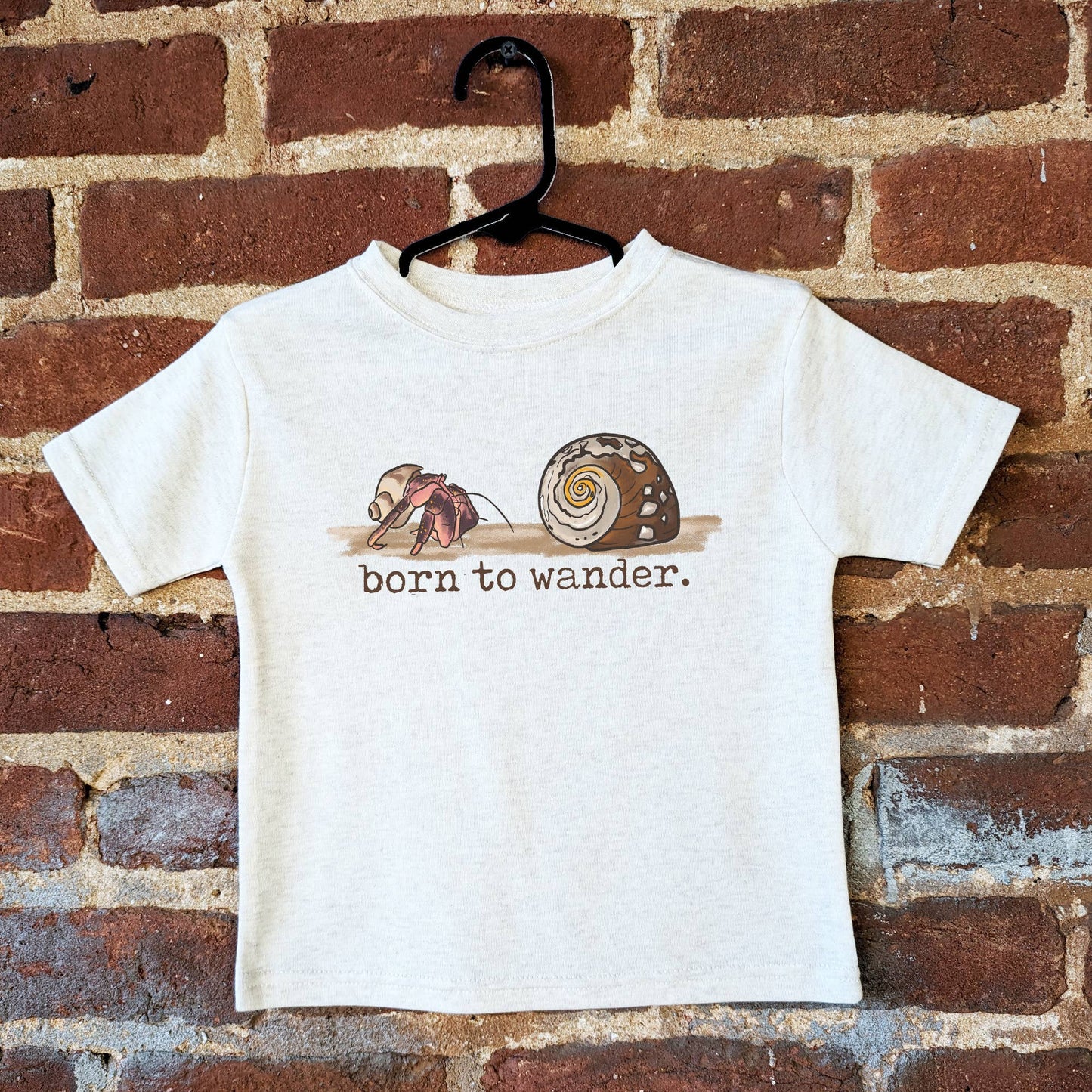 "born to wander." short-sleeve tee