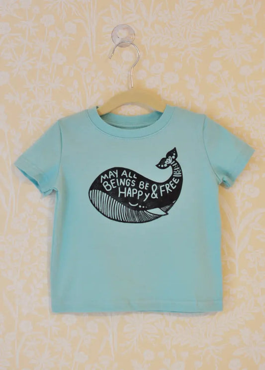 Mantra Whale Tee