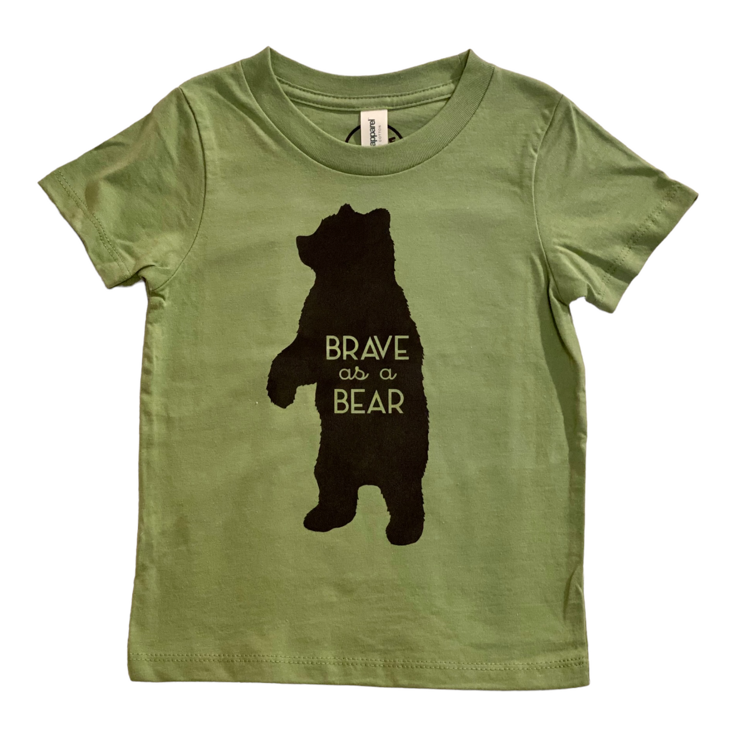 "Brave as a Bear" Toddler Tee